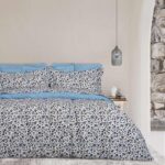 DAS HOME ΚΟΥΒΕΡΛΙ ΜΟΝΟ DAILY 9622 BLACK, BLUE, ECRU DAS HOME