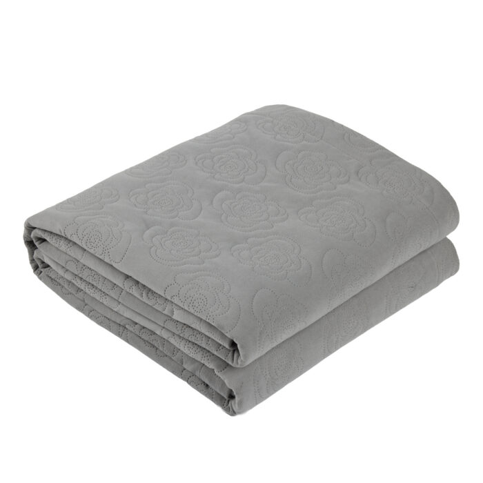 DAS HOME ΚΟΥΒΕΡΤΟΡΙΟ KING HAPPY 0287 GREY DAS HOME - Image 3