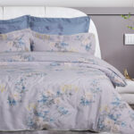 DAS HOME ΠΑΠΛΩΜΑΤΟΘΗΚΗ ΣΕΤ ΥΠΕΡΔΙΠΛΗ PRESTIGE 1710 GREY, LILAC DAS HOME