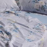 DAS HOME ΠΑΠΛΩΜΑΤΟΘΗΚΗ ΣΕΤ ΥΠΕΡΔΙΠΛΗ PRESTIGE 1710 GREY, LILAC DAS HOME - Image 2