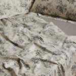 DAS HOME ΠΑΠΛΩΜΑΤΟΘΗΚΗ ΣΕΤ ΥΠΕΡΔΙΠΛΗ PRESTIGE 1712 GREY, IVORY DAS HOME - Image 2