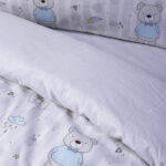 DAS KIDS ΣΕΤ ΠΑΠΛΩΜΑΤΟΘΗΚΗ ΜΟΝΗ 4767 ΓΚΡΙ, ΕΚΡΟΥ, ΣΙΕΛ DAS HOME - Image 2