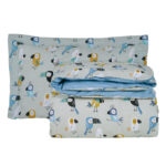 DAS KIDS ΣΕΤ ΠΑΠΛΩΜΑΤΟΘΗΚΗ ΜΟΝΗ 4914 BLUE, GREY, MINT DAS HOME - Image 3