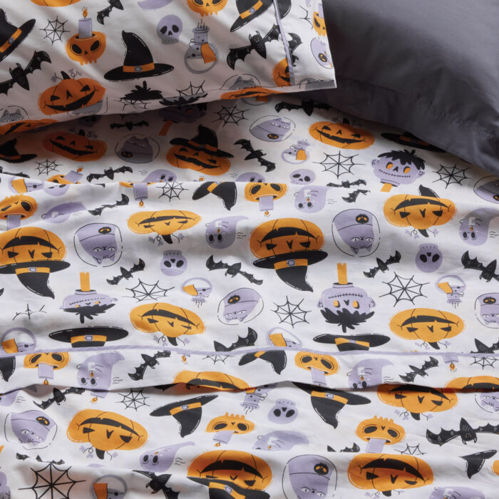DAS KIDS ΣΕΤ ΠΑΠΛΩΜΑΤΟΘΗΚΗ ΜΟΝΗ 4967 GREY, ORANGE DAS HOME - Image 2