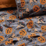 DAS KIDS ΣΕΤ ΠΑΠΛΩΜΑΤΟΘΗΚΗ ΜΟΝΗ 4968 GREY, ORANGE DAS HOME - Image 2