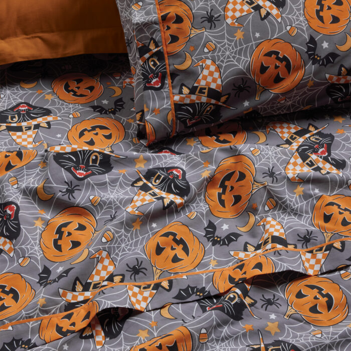 DAS KIDS ΣΕΤ ΠΑΠΛΩΜΑΤΟΘΗΚΗ ΜΟΝΗ 4968 GREY, ORANGE DAS HOME - Image 2