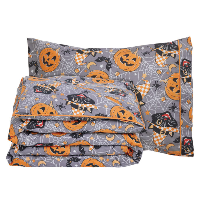 DAS KIDS ΣΕΤ ΠΑΠΛΩΜΑΤΟΘΗΚΗ ΜΟΝΗ 4968 GREY, ORANGE DAS HOME - Image 3