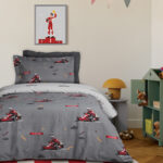 DAS KIDS ΣΕΤ ΠΑΠΛΩΜΑΤΟΘΗΚΗ ΜΟΝΗ 4976 GREY DAS HOME