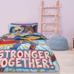 SUPER HERO GIRLS 5005 ΣΕΤ ΘΗΚΗ ΜΟΝΗ ΓΑΛΑΖΙΟ, ΚΟΚΚΙΝΟ DAS HOME
