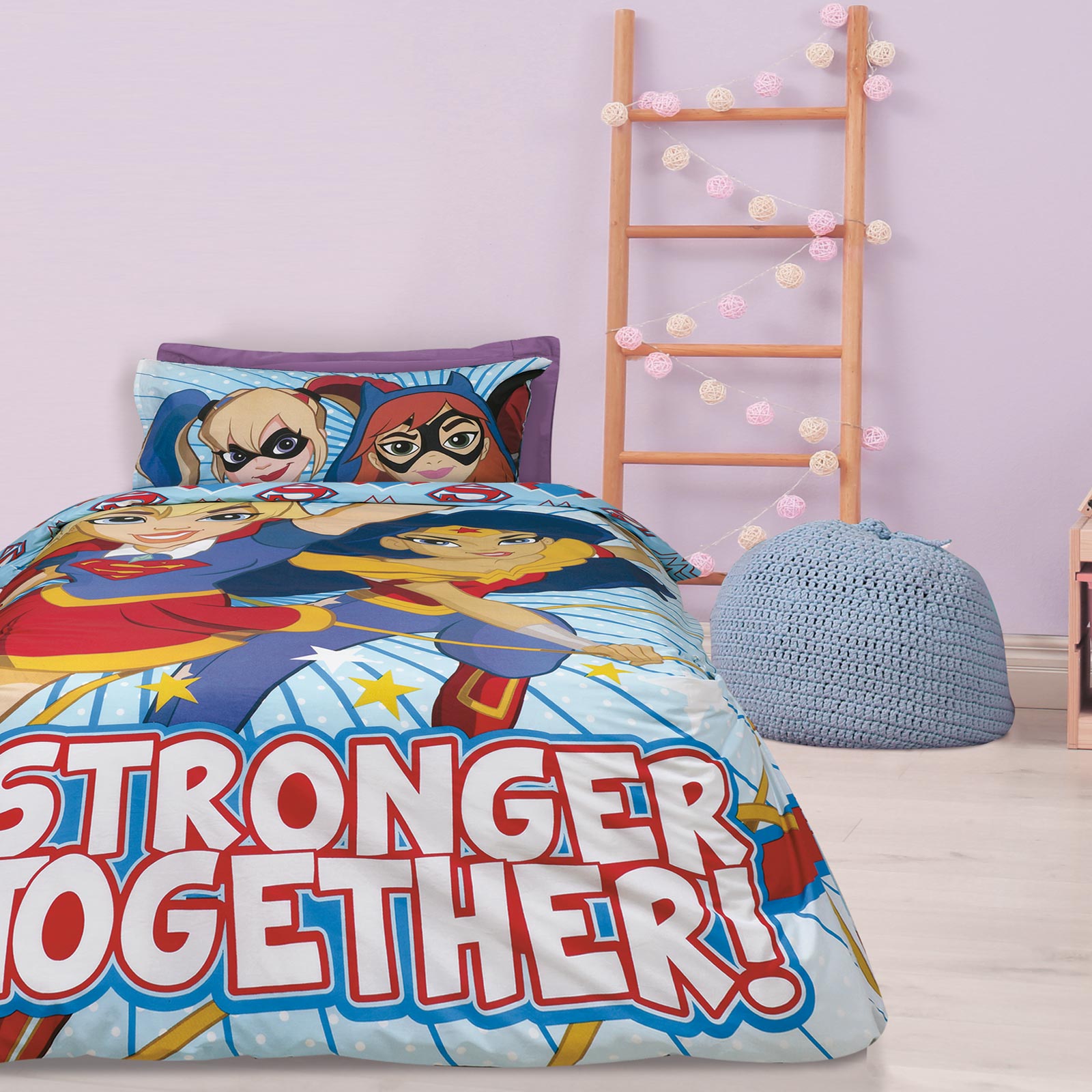 406009105005.jpg SUPER HERO GIRLS 5005 ΣΕΤ ΘΗΚΗ ΜΟΝΗ ΓΑΛΑΖΙΟ, ΚΟΚΚΙΝΟ DAS HOME - Image 1
