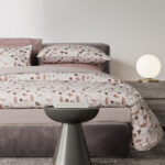 DAS HOME ΣΕΤ ΠΑΠΛΩΜΑΤΟΘΗΚΗ ΜΟΝΗ HAPPY FLANNEL 9681 BEIGE, BROWN DAS HOME