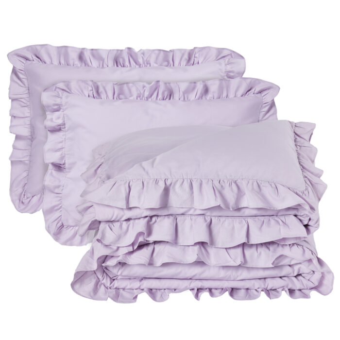 DAS HOME ΣΕΤ ΠΑΠΛΩΜΑΤΟΘΗΚΗ ΥΠΕΡΔΙΠΛΗ DAILY 3167 LILAC DAS HOME - Image 3