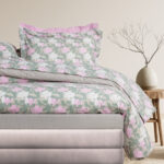 DAS HOME ΣΕΤ ΠΑΠΛΩΜΑΤΟΘΗΚΗ ΥΠΕΡΔΙΠΛΗ DAILY 3175 GREEN, PINK DAS HOME