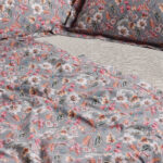 DAS HOME ΣΕΤ ΠΑΠΛΩΜΑΤΟΘΗΚΗ ΥΠΕΡΔΙΠΛΗ DAILY 3176 GREY, PINK DAS HOME - Image 2