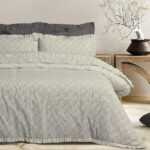 DAS HOME ΣΕΤ ΠΑΠΛΩΜΑΤΟΘΗΚΗ ΥΠΕΡΔΙΠΛΗ DAILY 3180 BEIGE, BLACK DAS HOME