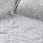 DAS HOME ΣΕΤ ΠΑΠΛΩΜΑΤΟΘΗΚΗ ΥΠΕΡΔΙΠΛΗ DAILY 3182 ECRU, GREY DAS HOME - Image 2
