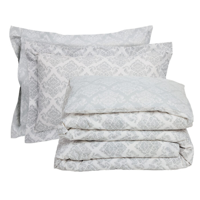 DAS HOME ΣΕΤ ΠΑΠΛΩΜΑΤΟΘΗΚΗ ΥΠΕΡΔΙΠΛΗ DAILY 3182 ECRU, GREY DAS HOME - Image 3