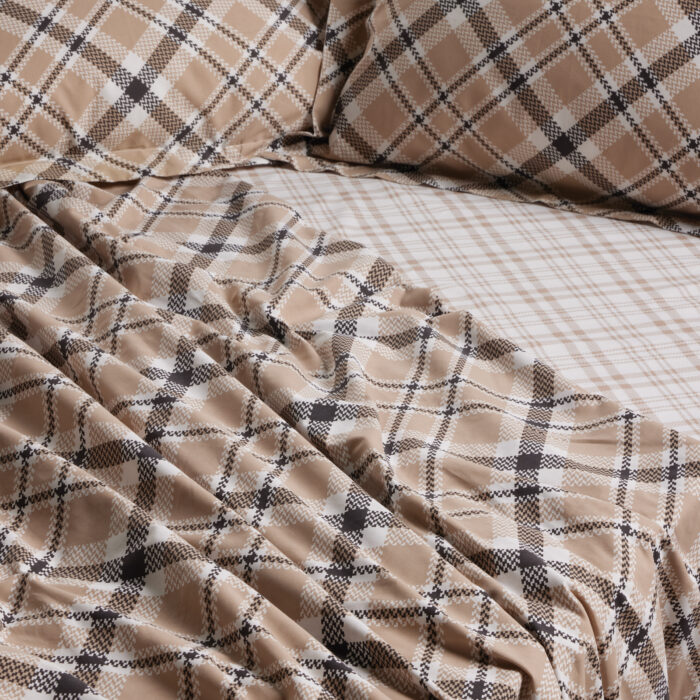 DAS HOME ΣΕΤ ΠΑΠΛΩΜΑΤΟΘΗΚΗ ΥΠΕΡΔΙΠΛΗ CASUAL 5435 BEIGE, BLACK DAS HOME - Image 2