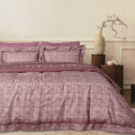 DAS HOME ΠΑΠΛΩΜΑΤΟΘΗΚΗ ΣΕΤ ΥΠΕΡΔΙΠΛΗ EXECUTIVE 1687 CREAM, DARK ROSE DAS HOME