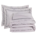 DAS HOME ΠΑΠΛΩΜΑΤΟΘΗΚΗ ΣΕΤ ΥΠΕΡΔΙΠΛΗ EXECUTIVE 1698 GREY DAS HOME - Image 3