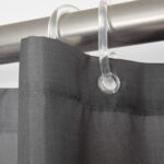 DAS HOME ΚΟΥΡΤΙΝΑ ΜΠΑΝΙΟΥ 240X180 0809 GRAPHITE DAS HOME - Image 3