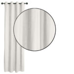 DAS HOME ΚΟΥΡΤΙΝΑ ΜΕ ΚΡΙΚΟΥΣ 140Χ270 2226 ΚΡΕΜ DAS HOME - Image 2