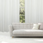 DAS HOME ΚΟΥΡΤΙΝΑ ΜΕ ΚΡΙΚΟΥΣ 140Χ270 2233 ΛΕΥΚΟ DAS HOME