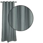 DAS HOME ΚΟΥΡΤΙΝΑ ΜΕ ΚΡΙΚΟΥΣ 140Χ270 2245 ΓΚΡΙ ΣΚΟΥΡΟ DAS HOME - Image 2