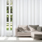 DAS HOME ΚΟΥΡΤΙΝΑ ΜΕ ΚΡΙΚΟΥΣ 140Χ270 2249 ΕΚΡΟΥ DAS HOME