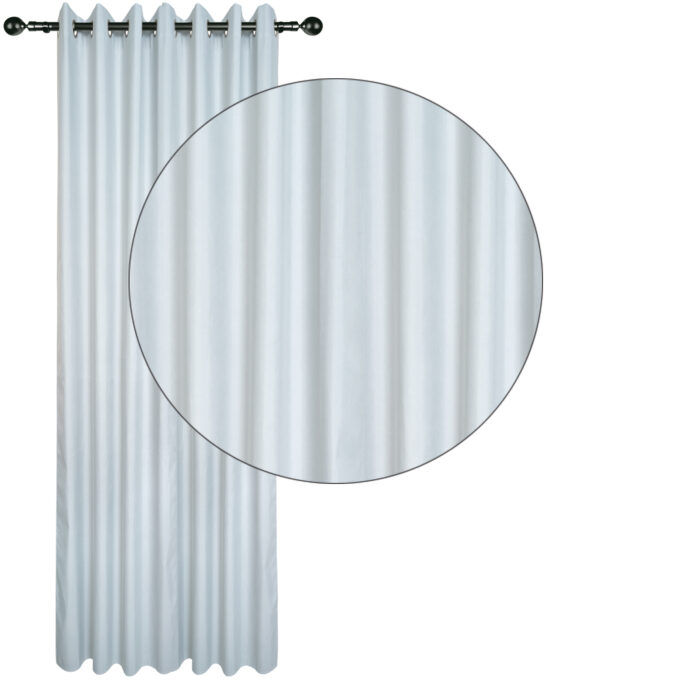DAS HOME ΚΟΥΡΤΙΝΑ ΜΕ ΚΡΙΚΟΥΣ 140Χ270 2253 ΓΚΡΙ DAS HOME - Image 2