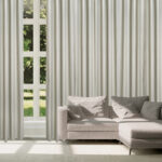 DAS HOME ΚΟΥΡΤΙΝΑ ΜΕ ΚΡΙΚΟΥΣ 140Χ270 2255 ΓΚΡΙ DAS HOME