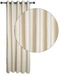 DAS HOME ΚΟΥΡΤΙΝΑ ΜΕ ΚΡΙΚΟΥΣ 140Χ270 2257 ΜΠΕΖ DAS HOME - Image 2