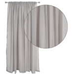 DAS HOME ΚΟΥΡΤΙΝΑ 300Χ270 ΜΕ ΤΡΕΣΑ 2196 ΓΚΡΙ DAS HOME - Image 2