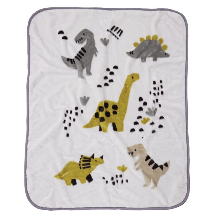 DAS BABY ΚΟΥΒΕΡΤΑ VELOUR ΚΟΥΝΙΑΣ RELAX 4977 MINT, TAUPE DAS HOME - Image 3