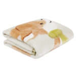 DAS BABY ΚΟΥΒΕΡΤΑ VELOUR ΚΟΥΝΙΑΣ RELAX 4978 BEIGE, TERACOTTA DAS HOME