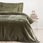 DAS KIDS ΚΟΥΒΕΡΤΑ VELOUR MONH 0290 GREY DAS HOME