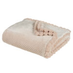 DAS HOME ΚΟΥΒΕΡΤΑ FLEECE 130Χ170 1185 PINK DAS HOME - Image 2