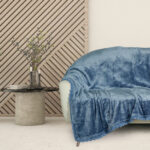 DAS HOME ΚΟΥΒΕΡΤΑ FLEECE 130Χ170 1186 DUSTY BLUE DAS HOME