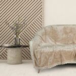 DAS HOME ΚΟΥΒΕΡΤΑ FLEECE 130Χ170 1187 BEIGE DAS HOME