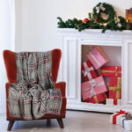 DAS HOME ΚΟΥΒΕΡΤΑ FLEECE 130Χ170 1362 GREY, RED DAS HOME