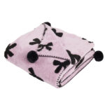 DAS HOME ΚΟΥΒΕΡΤΑ ΚΑΝΑΠΕ JACQUARD FLEECE 1381 LILAC DAS HOME - Image 2