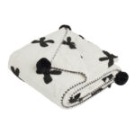 DAS HOME ΚΟΥΒΕΡΤΑ ΚΑΝΑΠΕ JACQUARD FLEECE 1382 BEIGE DAS HOME - Image 2