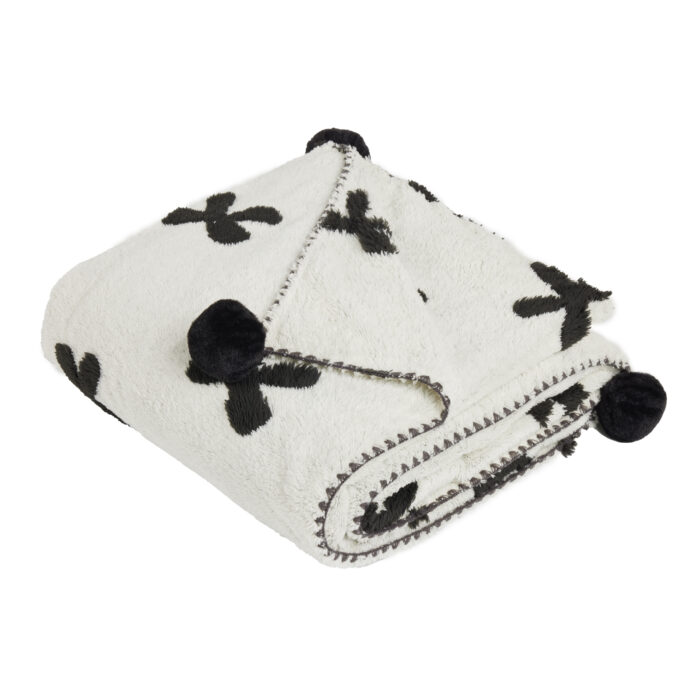 DAS HOME ΚΟΥΒΕΡΤΑ ΚΑΝΑΠΕ JACQUARD FLEECE 1382 BEIGE DAS HOME - Image 2
