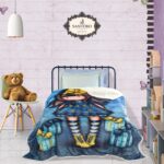 SANTORO GORJUSS 5020 ΚΟΥΒΕΡΤΑ FLEECE SHERPA 160X220 JUST BECAUSE ΜΠΛΕ DAS HOME