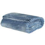 DAS HOME ΚΟΥΒΕΡΤΑ FLEECE 160Χ220 1186 DUSTY BLUE DAS HOME - Image 2