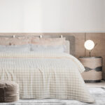 DAS HOME ΚΟΥΒΕΡΤΑ BUBBLE FLEECE 220Χ240 1369 IVORY DAS HOME