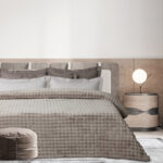 DAS HOME ΚΟΥΒΕΡΤΑ BUBBLE FLEECE 220Χ240 1370 TAUPE DAS HOME