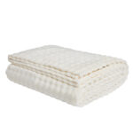 DAS HOME ΚΟΥΒΕΡΤΑ BUBBLE FLEECE 240Χ260 1369 IVORY DAS HOME - Image 3