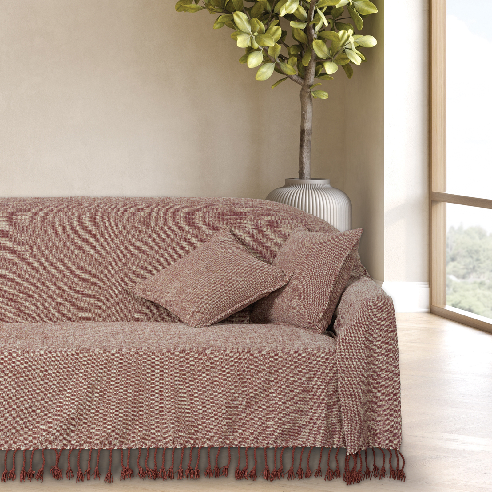 420618250274.jpg DAS HOME ΡΙΧΤΑΡΙ 180Χ250 0274 DARK ROSE DAS HOME - Image 1