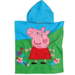 ΠΟΝΤΣΟ ΘΑΛΑΣΣΗΣ 50Χ115 PEPPA PIG 5869 ΓΑΛΑΖΙΟ, ΠΡΑΣΙΝΟ, ΡΟΖ DAS HOME